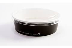 ECO SALADE/FOOD BOWL 500ml ZWART 50st